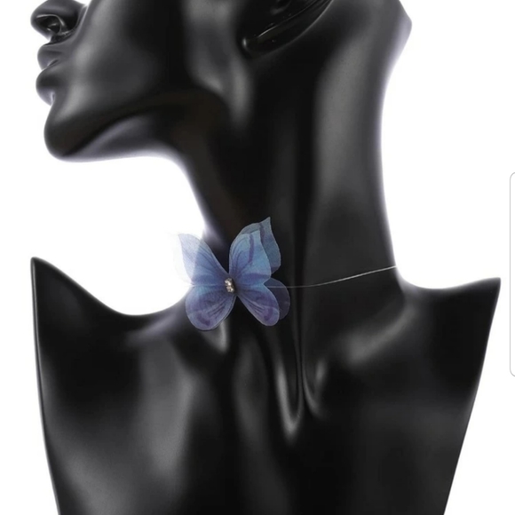 *May* Butterfly Choker - Picture 3 of 4